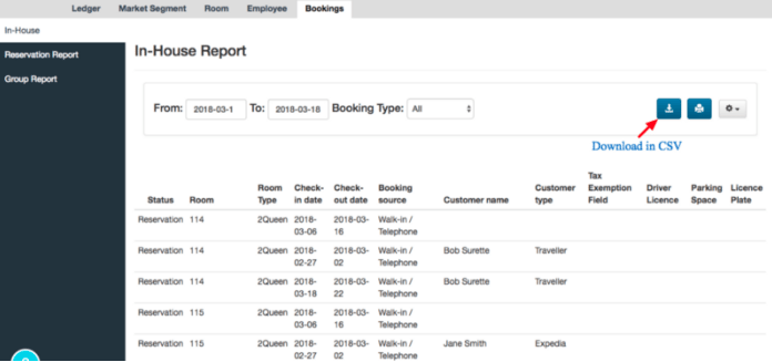 Roomsy In House Report 1